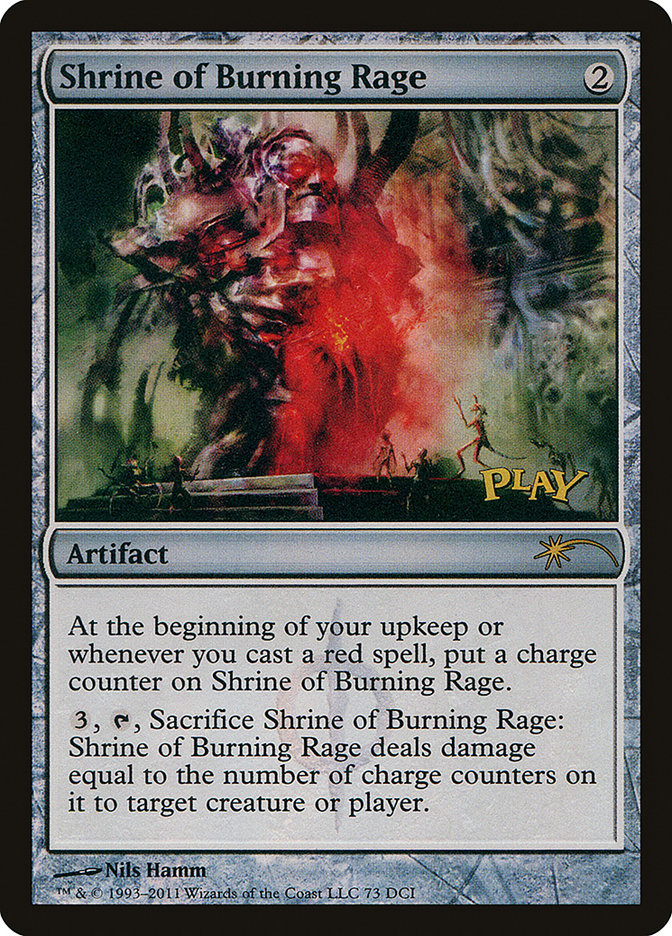 Shrine of Burning Rage [Wizards Play Network 2011] | Rock City Comics