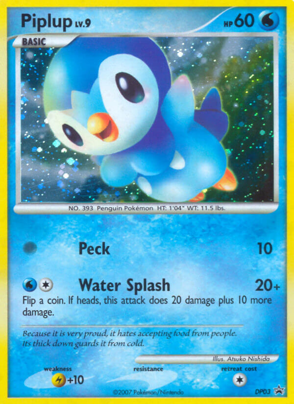 Piplup (DP03) [Diamond & Pearl: Black Star Promos] | Rock City Comics