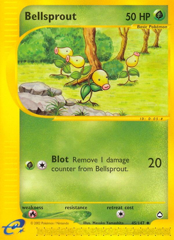 Bellsprout (45/147) [Aquapolis] | Rock City Comics