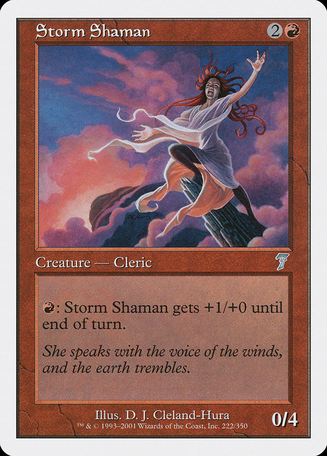 Storm Shaman [Seventh Edition] | Rock City Comics