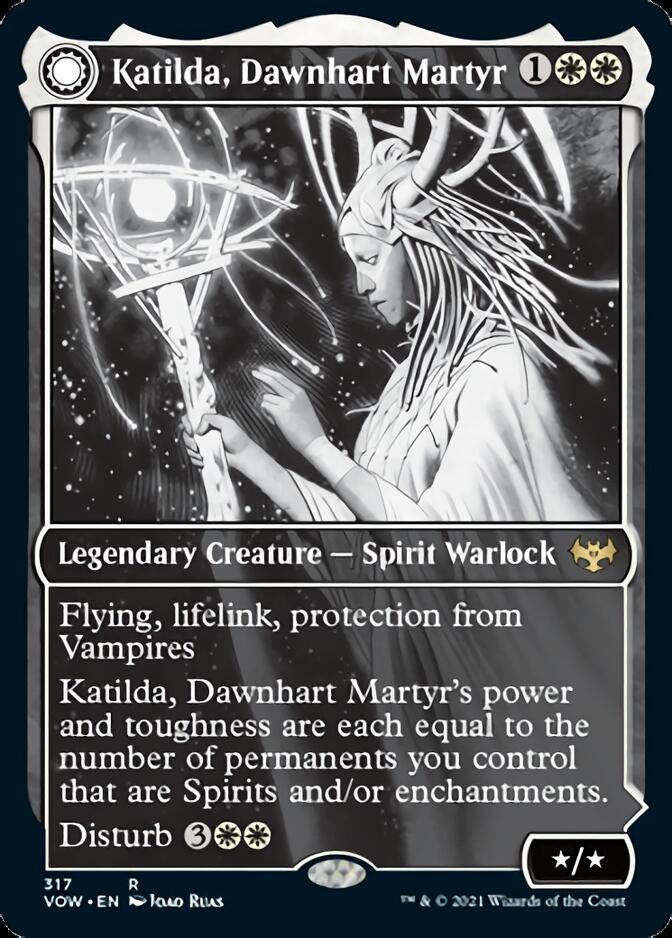 Katilda, Dawnhart Martyr // Katilda's Rising Dawn (Showcase Eternal Night) [Innistrad: Crimson Vow] | Rock City Comics