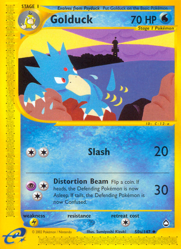 Golduck (50a/147) [Aquapolis] | Rock City Comics