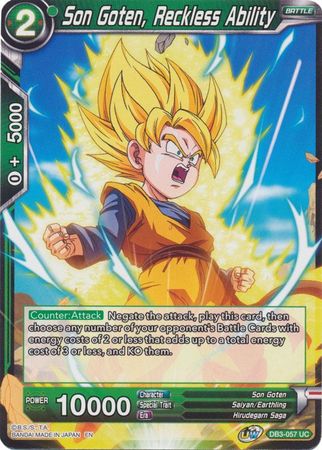 Son Goten, Reckless Ability [DB3-057] | Rock City Comics