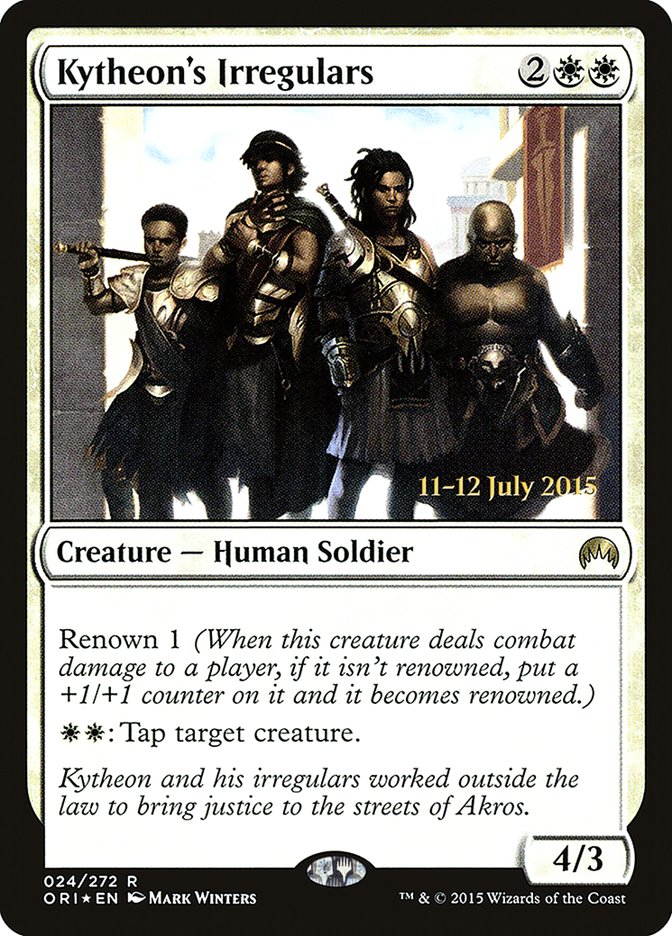 Kytheon's Irregulars [Magic Origins Prerelease Promos] | Rock City Comics