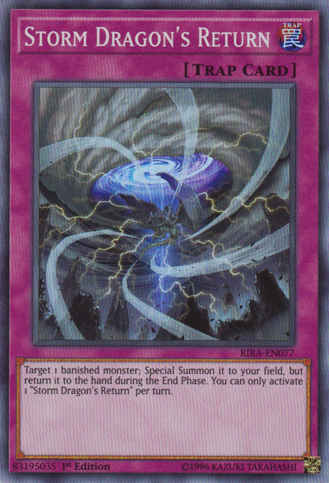 Storm Dragon's Return [RIRA-EN077] Super Rare | Rock City Comics