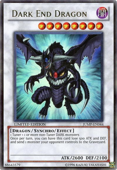 Dark End Dragon [JUMP-EN044] Ultra Rare | Rock City Comics