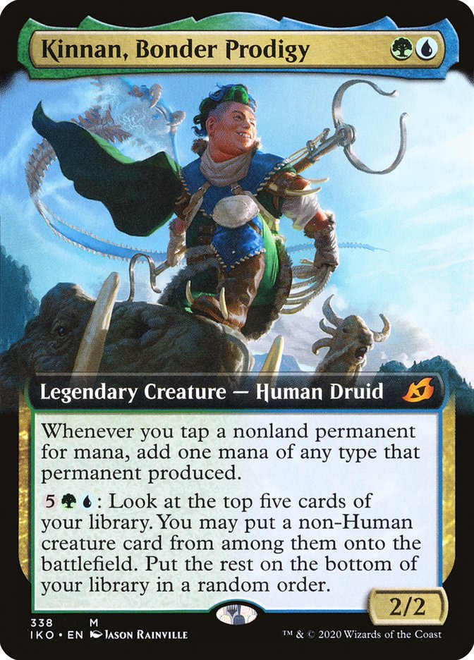 Kinnan, Bonder Prodigy (Extended Art) [Ikoria: Lair of Behemoths] | Rock City Comics