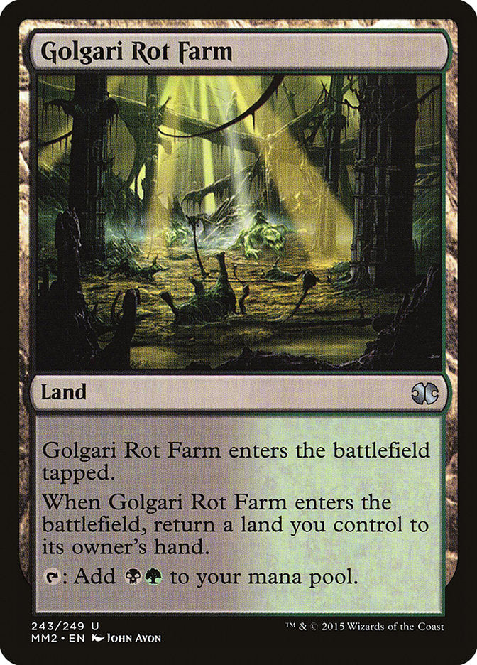 Golgari Rot Farm [Modern Masters 2015] | Rock City Comics