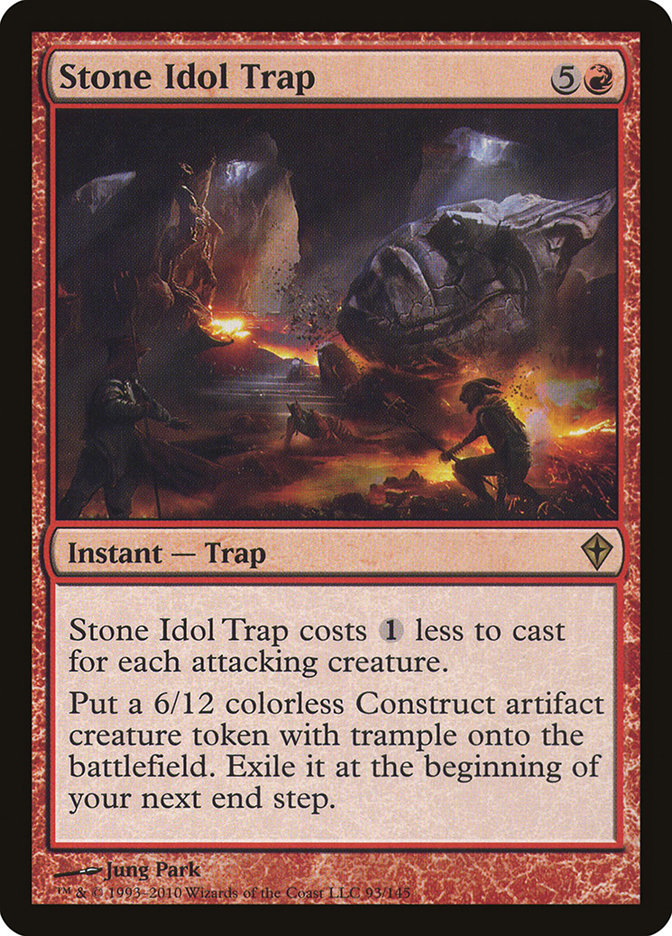 Stone Idol Trap [Worldwake] | Rock City Comics