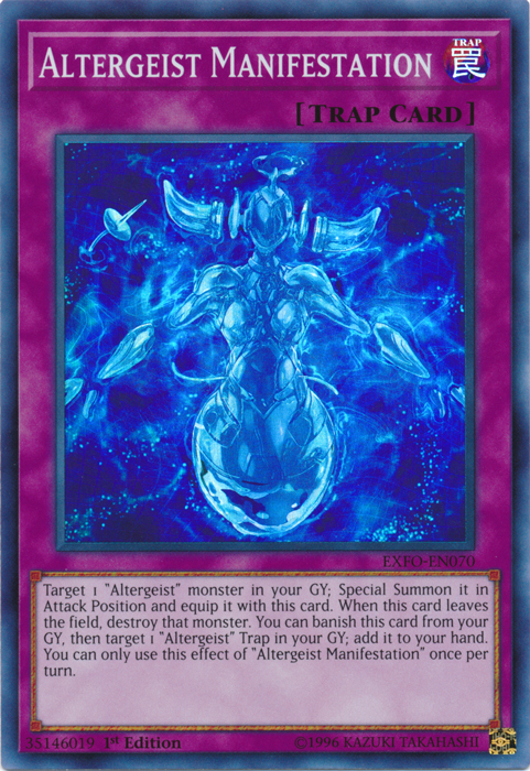 Altergeist Manifestation [EXFO-EN070] Super Rare | Rock City Comics