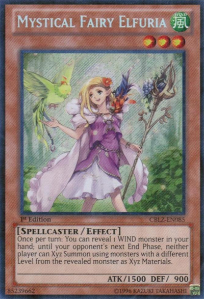 Mystical Fairy Elfuria [CBLZ-EN085] Secret Rare | Rock City Comics