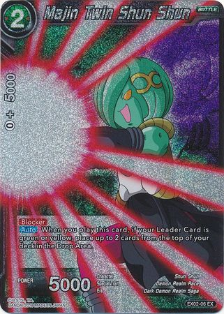 Majin Twin Shun Shun (Foil) (EX02-06) [Dark Demon's Villains] | Rock City Comics