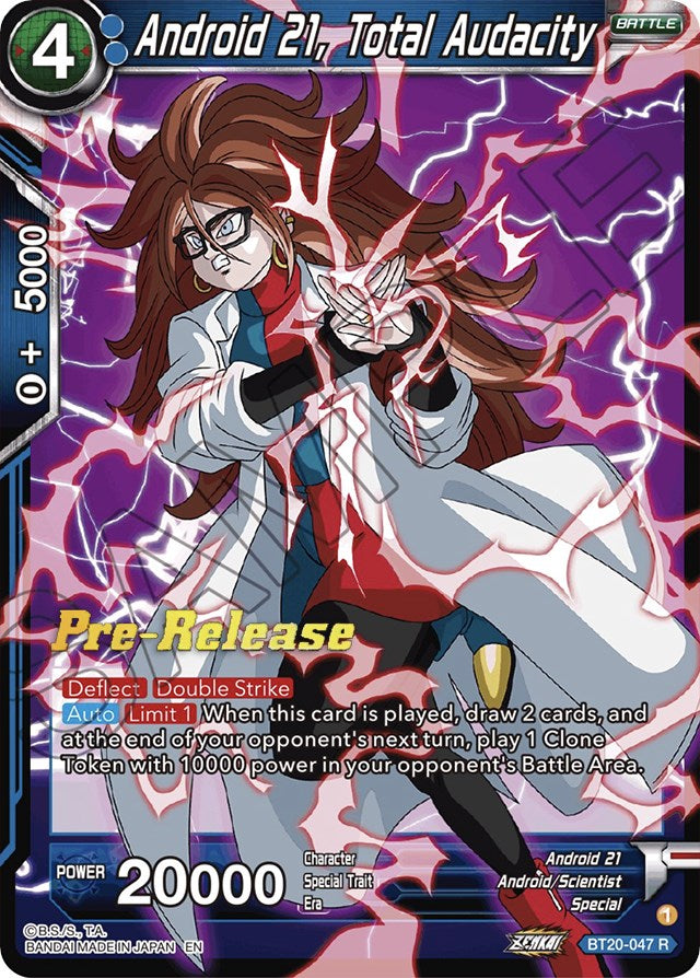 Android 21, Total Audacity (BT20-047) [Power Absorbed Prerelease Promos] | Rock City Comics