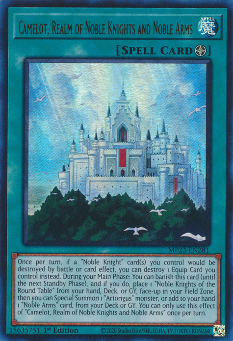 Camelot, Realm of Noble Knights and Noble Arms [MP23-EN281] Ultra Rare | Rock City Comics