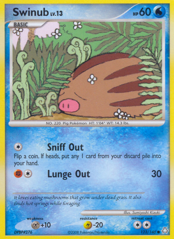 Swinub (123/146) [Diamond & Pearl: Legends Awakened] | Rock City Comics