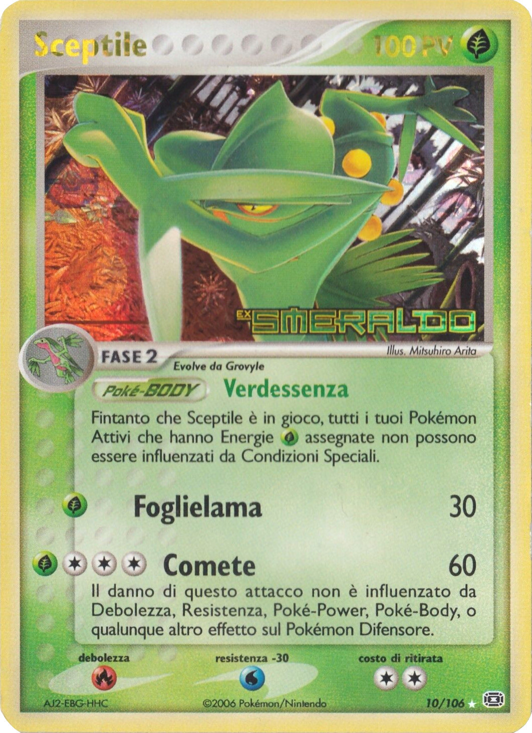 Sceptile (10/106) (Stamped) [EX: Emerald] | Rock City Comics