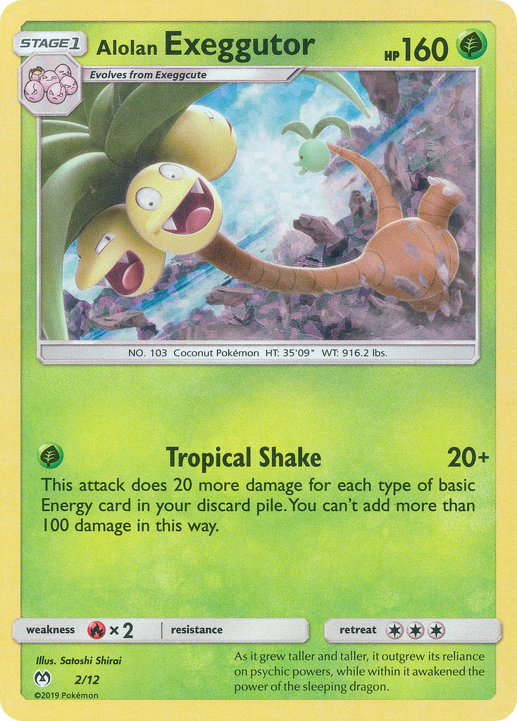 Alolan Exeggutor (2/12) [McDonald's Promos: 2019 Collection] | Rock City Comics