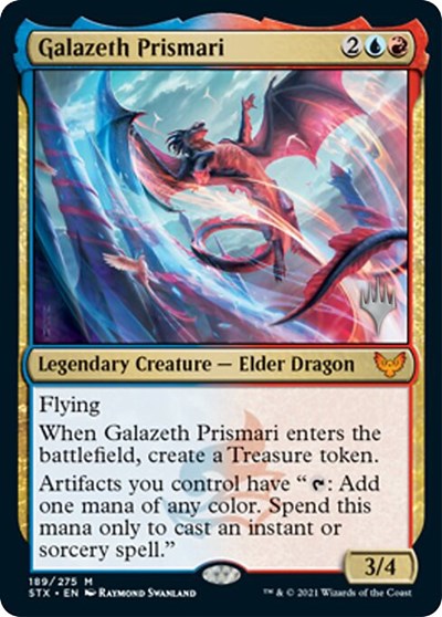 Galazeth Prismari (Promo Pack) [Strixhaven: School of Mages Promos] | Rock City Comics