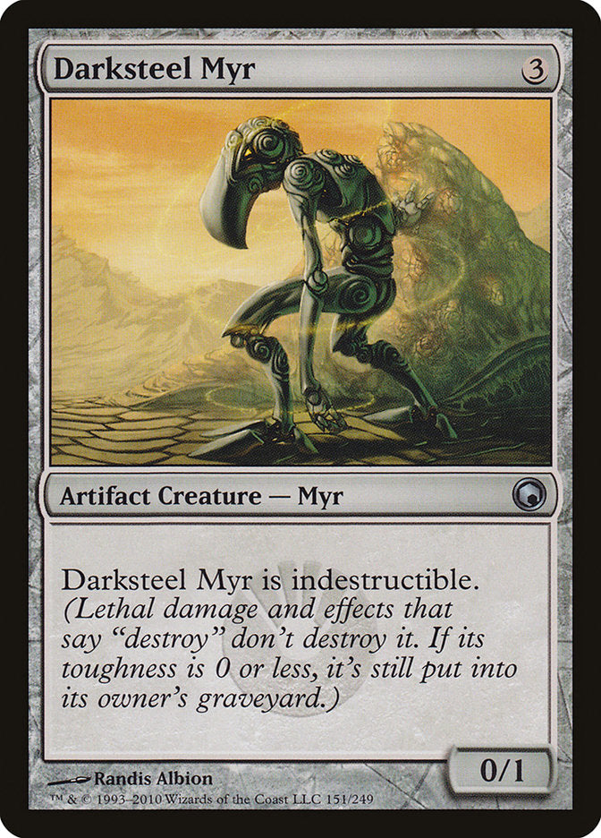 Darksteel Myr [Scars of Mirrodin] | Rock City Comics