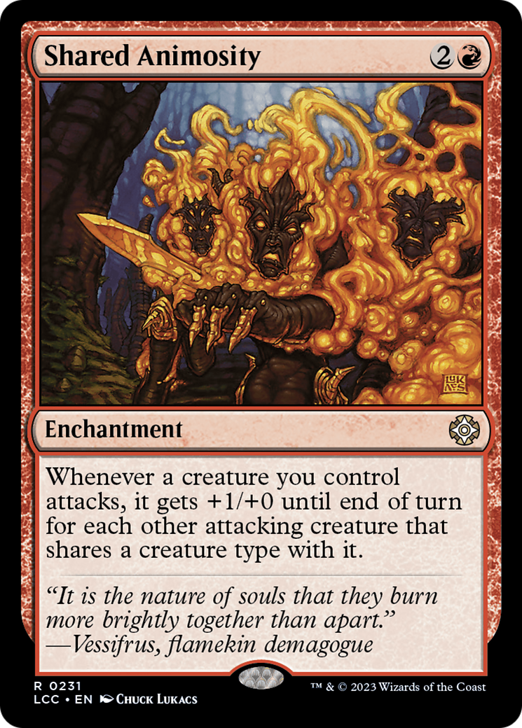 Shared Animosity [The Lost Caverns of Ixalan Commander] | Rock City Comics