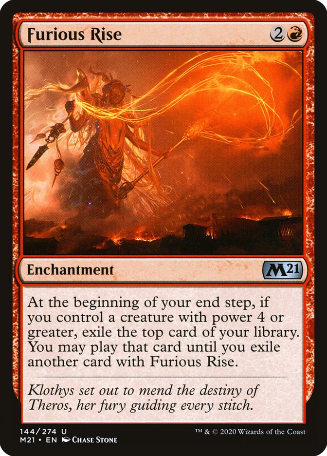 Furious Rise [Core Set 2021] | Rock City Comics