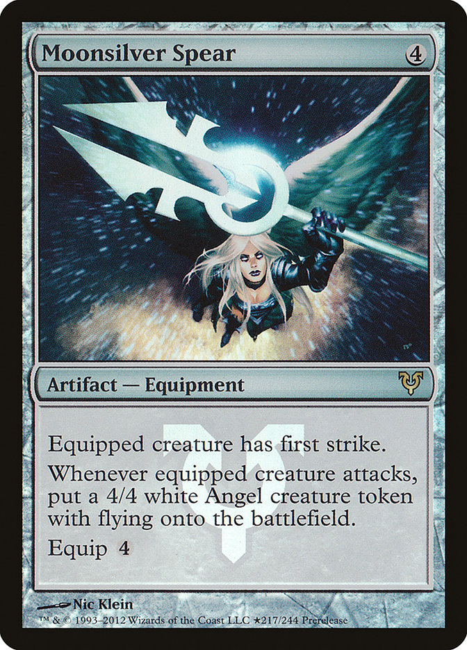 Moonsilver Spear [Avacyn Restored Prerelease Promos] | Rock City Comics