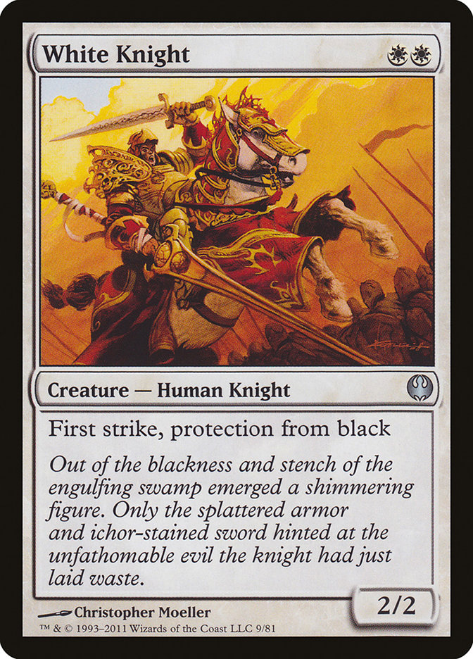 White Knight [Duel Decks: Knights vs. Dragons] | Rock City Comics