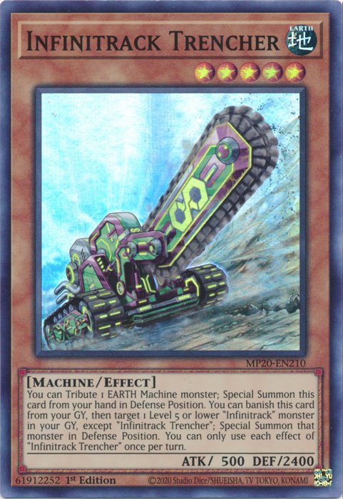 Infinitrack Trencher [MP20-EN210] Super Rare | Rock City Comics
