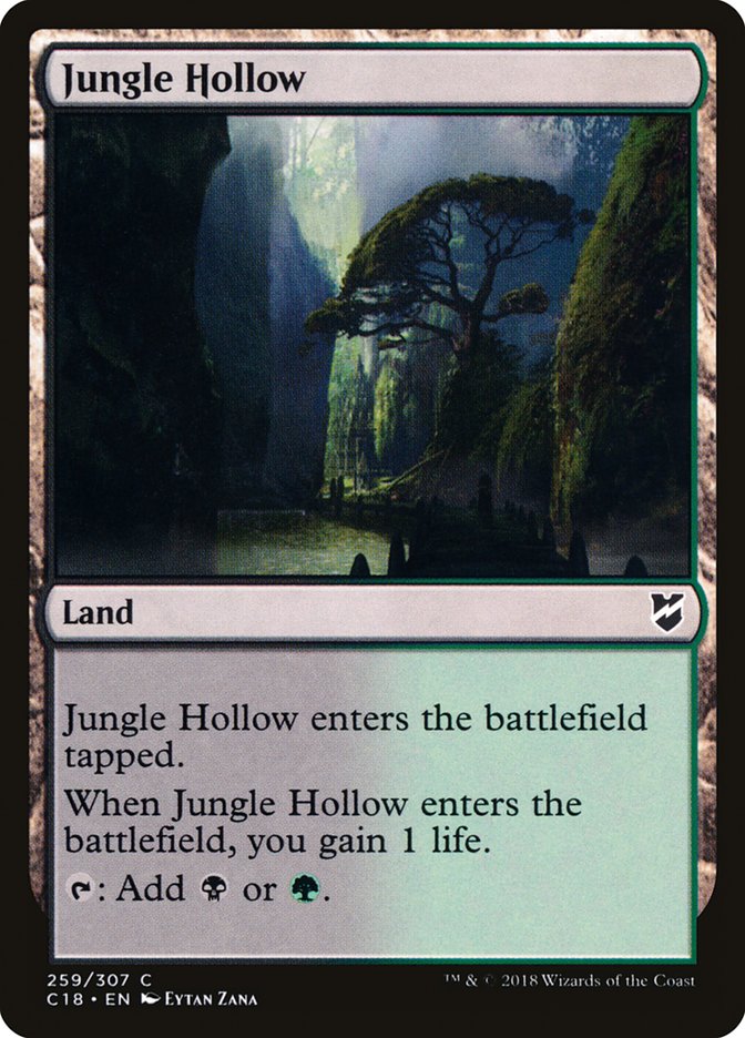 Jungle Hollow [Commander 2018] | Rock City Comics