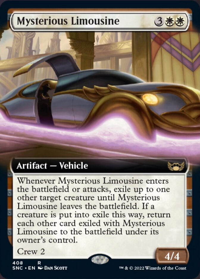 Mysterious Limousine (Extended Art) [Streets of New Capenna] | Rock City Comics