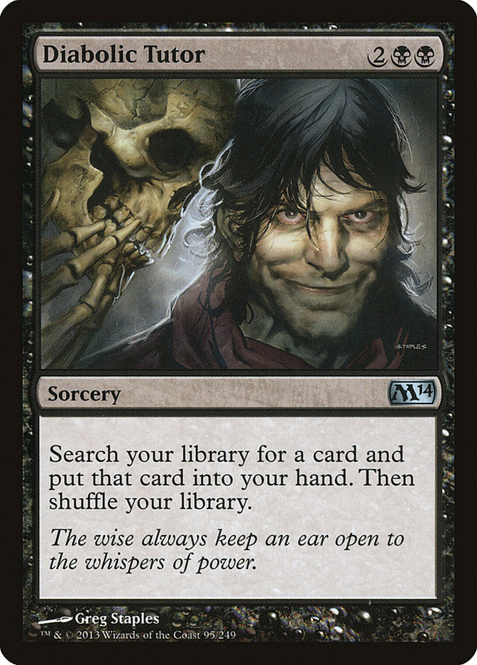 Diabolic Tutor [Magic 2014] | Rock City Comics