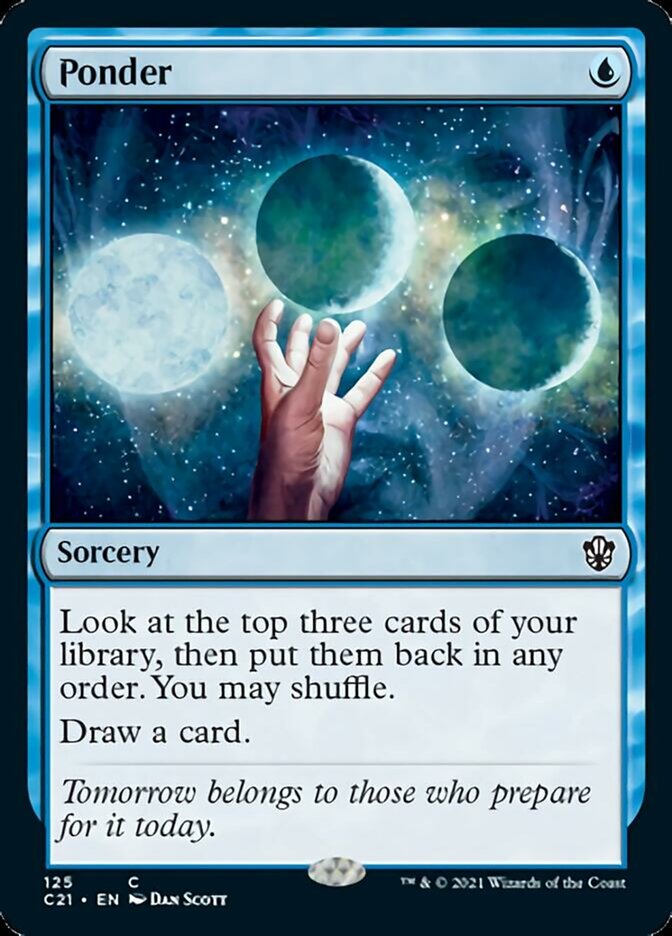 Ponder [Commander 2021] | Rock City Comics