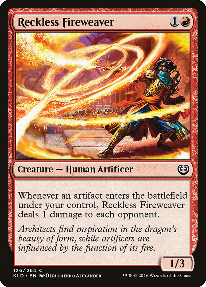 Reckless Fireweaver [Kaladesh] | Rock City Comics