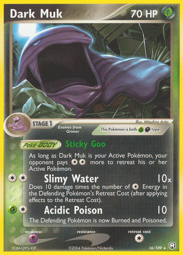 Dark Muk (16/109) [EX: Team Rocket Returns] | Rock City Comics