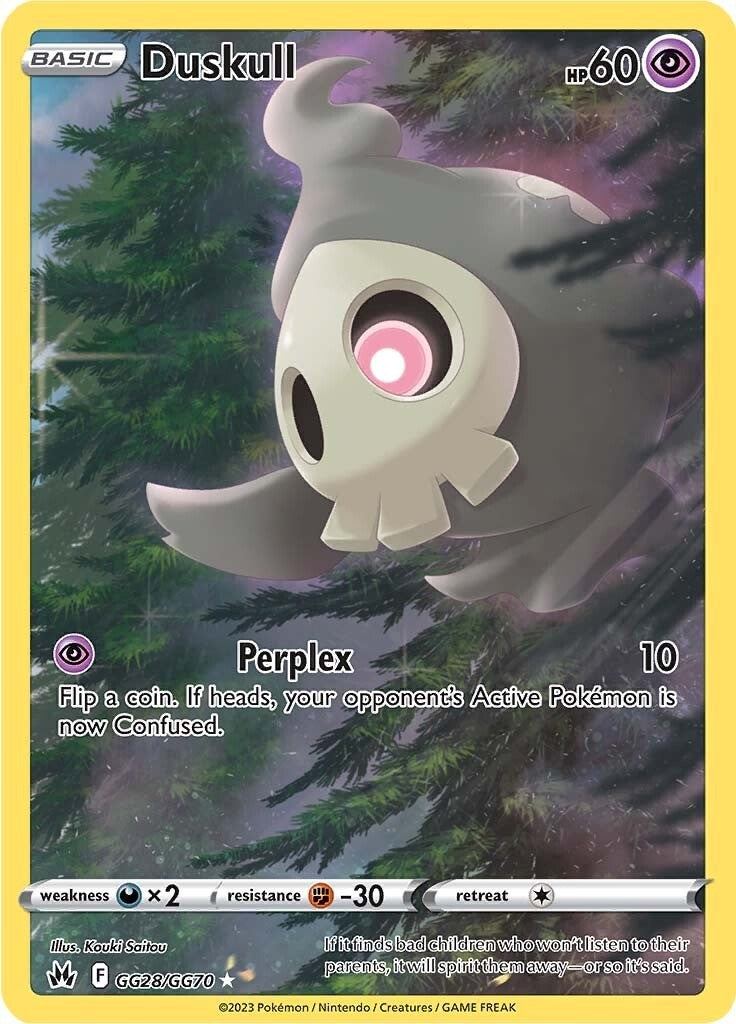 Duskull (GG28/GG70) [Sword & Shield: Crown Zenith] | Rock City Comics