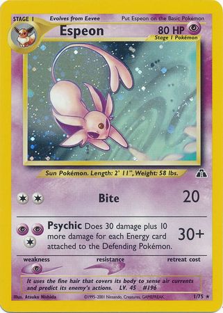 Espeon (1/75) [Neo Discovery Unlimited] | Rock City Comics