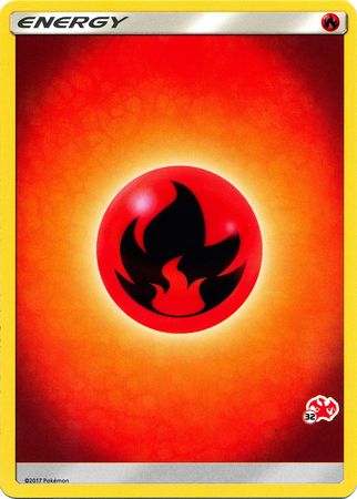 Fire Energy (Charizard Stamp #32) [Battle Academy 2020] | Rock City Comics