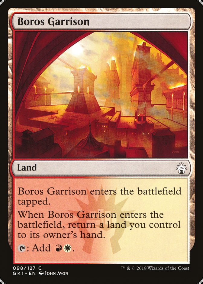 Boros Garrison [Guilds of Ravnica Guild Kit] | Rock City Comics