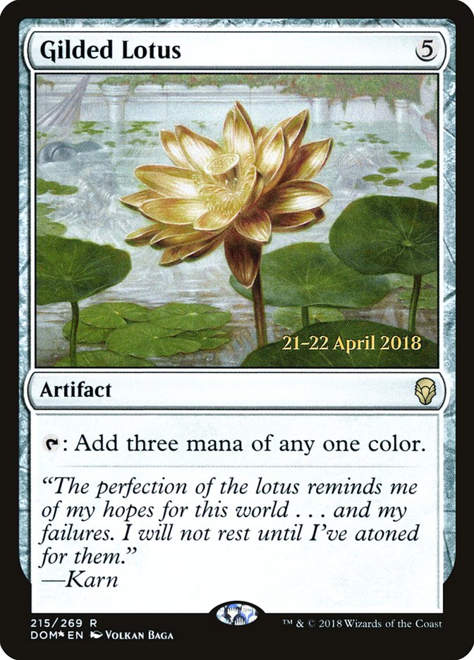 Gilded Lotus  [Dominaria Prerelease Promos] | Rock City Comics