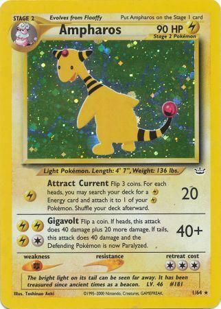 Ampharos (1/64) [Neo Revelation Unlimited] | Rock City Comics