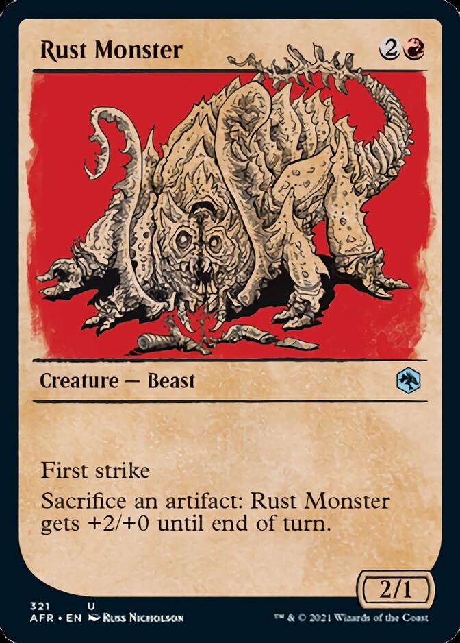 Rust Monster (Showcase) [Dungeons & Dragons: Adventures in the Forgotten Realms] | Rock City Comics