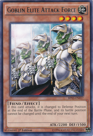 Goblin Elite Attack Force [BP03-EN017] Rare | Rock City Comics