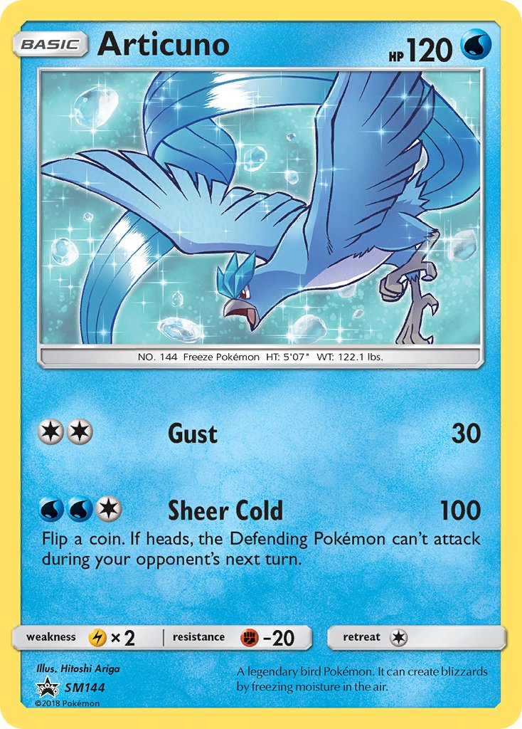 Articuno (SM144) [Sun & Moon: Black Star Promos] | Rock City Comics