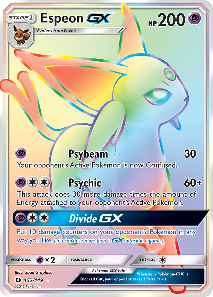 Espeon GX (152/149) [Sun & Moon: Base Set] | Rock City Comics