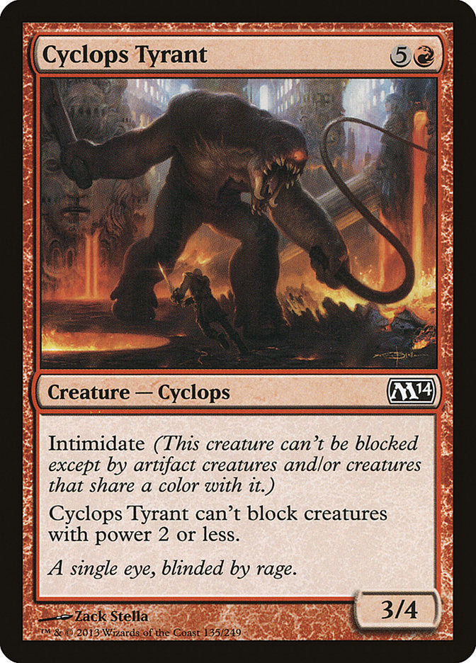 Cyclops Tyrant [Magic 2014] | Rock City Comics