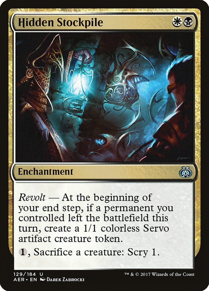 Hidden Stockpile [Aether Revolt] | Rock City Comics