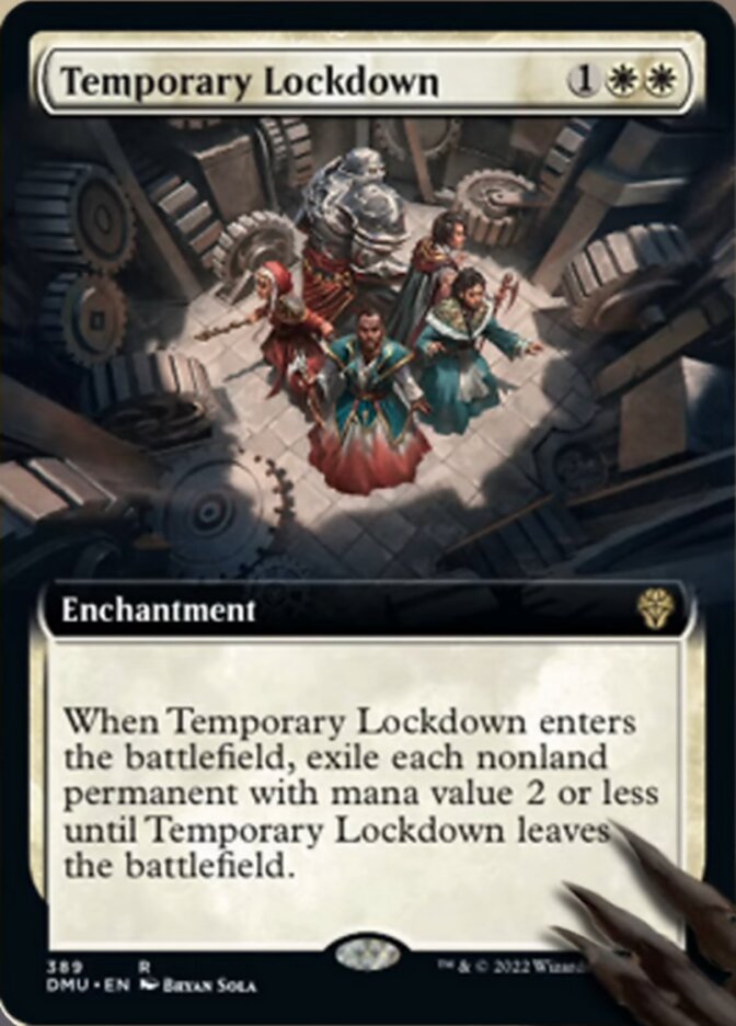 Temporary Lockdown (Extended Art) [Dominaria United] | Rock City Comics