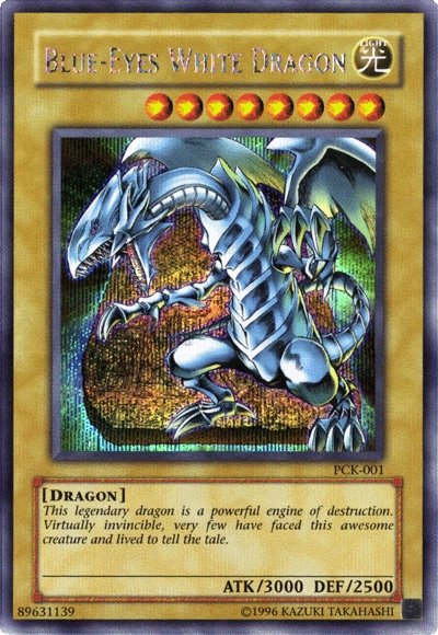 Blue-Eyes White Dragon (Power of Chaos: Kaiba the Revenge) [PCK-001] Secret Rare | Rock City Comics