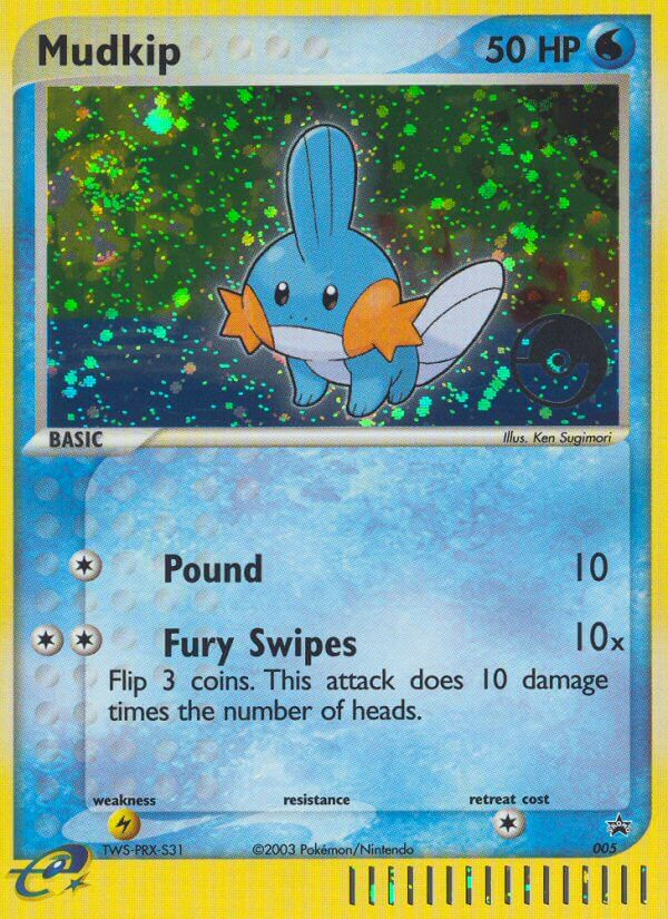 Mudkip (005) [Nintendo: Black Star Promos] | Rock City Comics