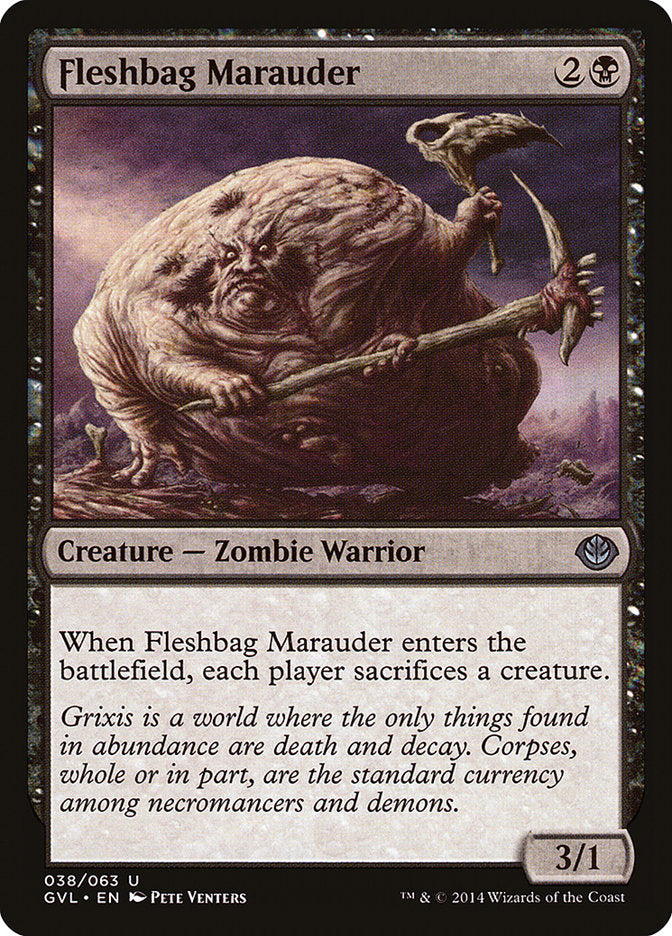 Fleshbag Marauder (Garruk vs. Liliana) [Duel Decks Anthology] | Rock City Comics